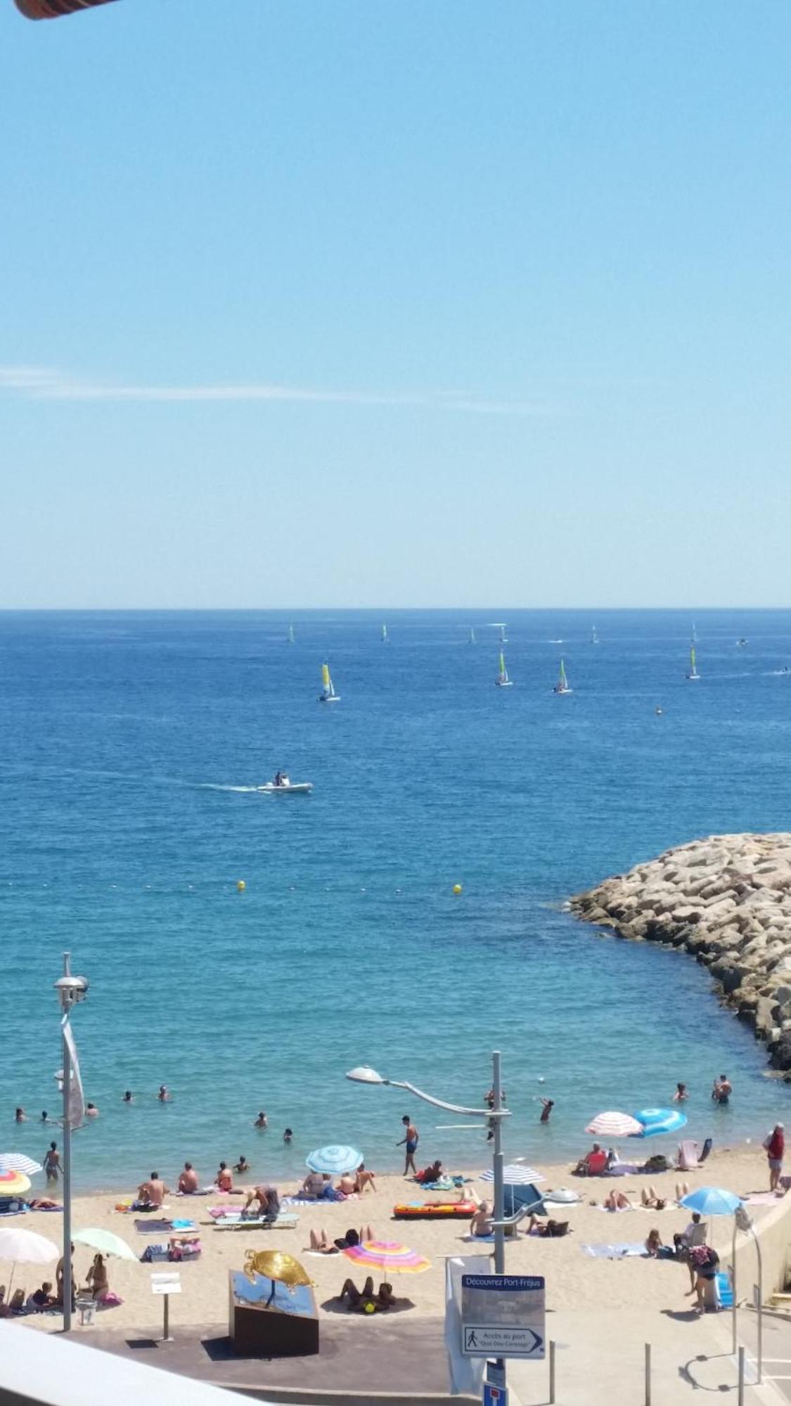 Sublime Vue Mer,Parking,Wifi Fréjus Zewnętrze zdjęcie